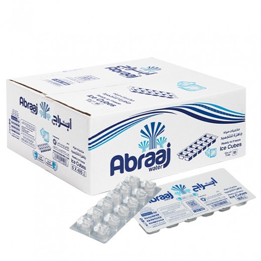 Abraaj Water Ice Cubes 6 x 495 ml - delivered by Taw9eel Fast