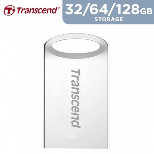 Transcend JetFlash 710 Flash Drive USB-A - Silver