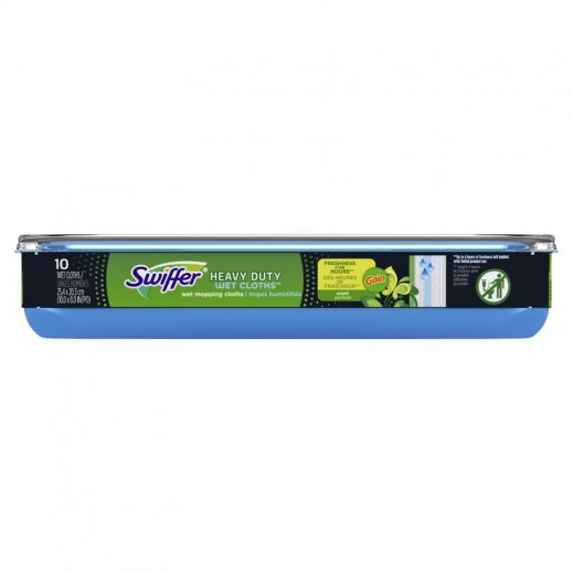 Swiffer Sweeper 5.4 in Wet Microfiber Mop Refill Pad 10 pk