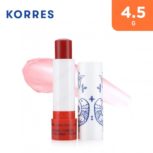 Korres Tinted Lip Balm 4.5 g - Wild Rose