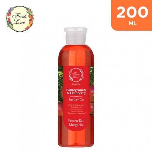 Fresh Line Pomegranate & Cranberry Shower Gel 200 ml