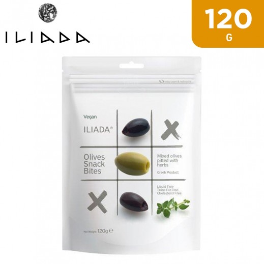 Iliada Pitted With Herbs Mixed Olives 120 g