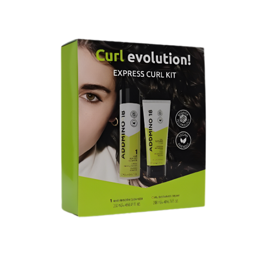 Addmino-18 2Pcs Express Curl Kit - delivered by Al Nasaem Cosmetic Co within 24 hours 