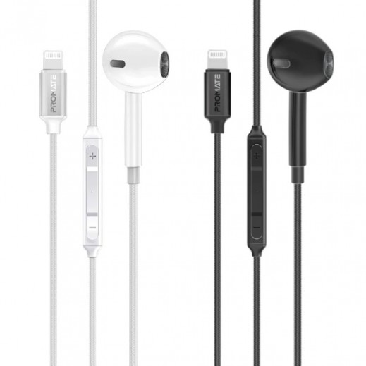 Promate In-Ear Wired Mono Earphone with Lightning Connector
