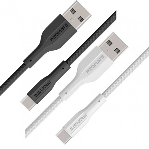 Promate Super Flexible Data & Charge USB-C Cable