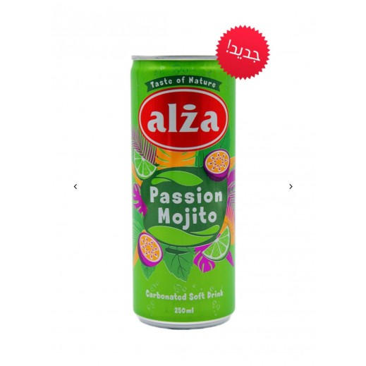 Alza Passion Mojito Carbonated Soft Drink 250 ml - delivered by Taw9eel Fast