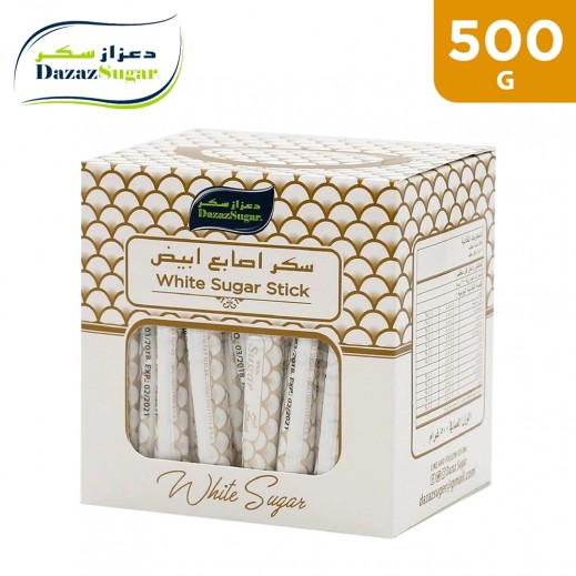 Dazaz White Sugar Stick 500 g - delivered by Taw9eel Fast