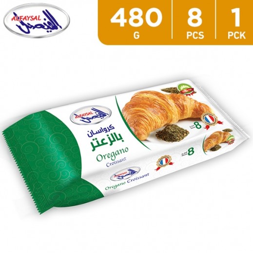 Al Faysal Oregano Croissant 8 pcs 480 g - delivered by Taw9eel Fast