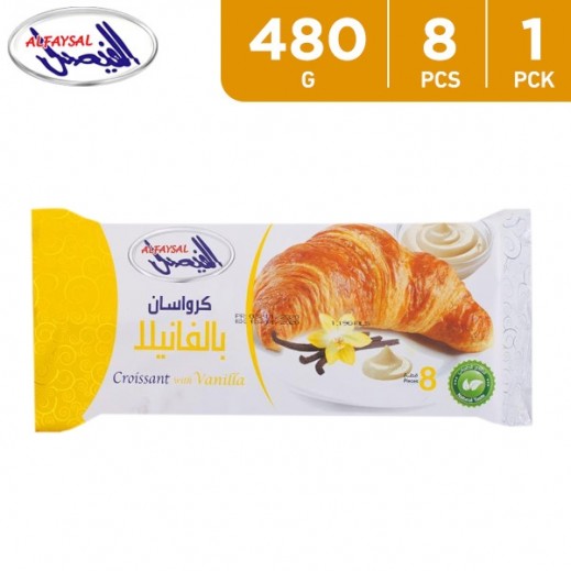 Al Faysal Vanilla Croissant 8 pcs 480 g