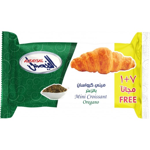Al Faysal Mini Croissants Zaatar 200 g ( 7+1 Free) - delivered by Taw9eel Fast