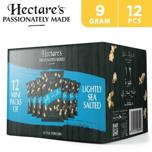 Hectare's Lightly Sea Salted Kettle Popcorn (12 x 9 g) - delivered by Taw9eel Fast