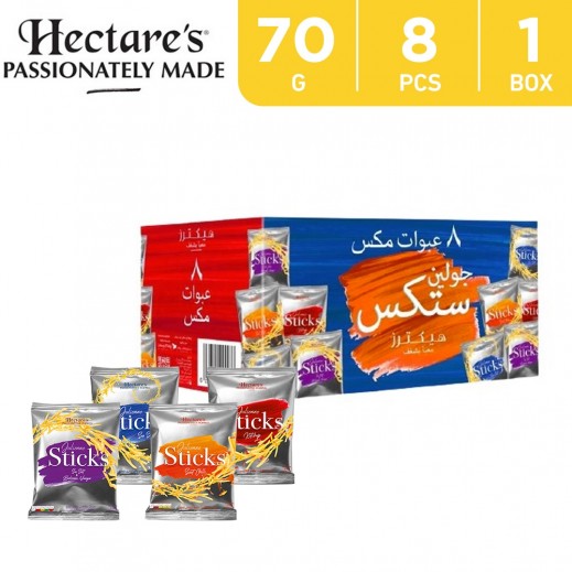 Hectare's Julienne Mixed Flavours Sticks 8 x 70 g - delivered by Taw9eel Fast
