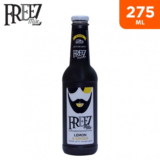 Freez Mix Carbonated Lemon & Ginger Flavored Drink (275 ml) - delivered by Taw9eel Fast