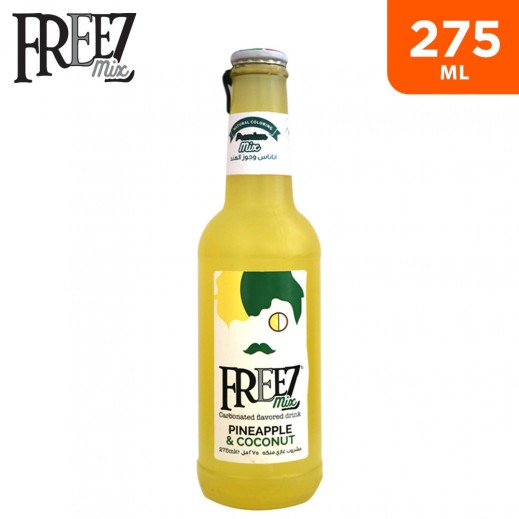 Freez Mix Carbonated Pineapple & Coconut Flavored Drink (275 ml) - delivered by Taw9eel Fast