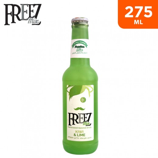 Freez Mix Carbonated Kiwi & Lime Flavored Drink (275 ml) - delivered by Taw9eel Fast