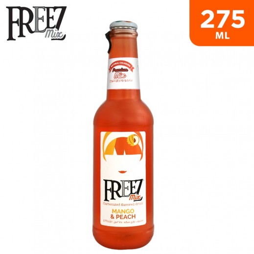 Freez Mix Carbonated Mango & Peach Flavored Drink (275 ml) - delivered by Taw9eel Fast