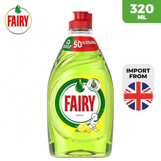 Fairy Lemon Dishwashing Liquid (320 ml)