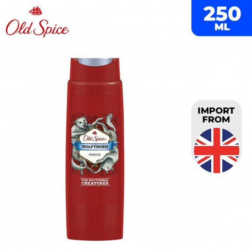Old Spice Wolfthorn Shower Gel 250 ml - delivered by Taw9eel Fast