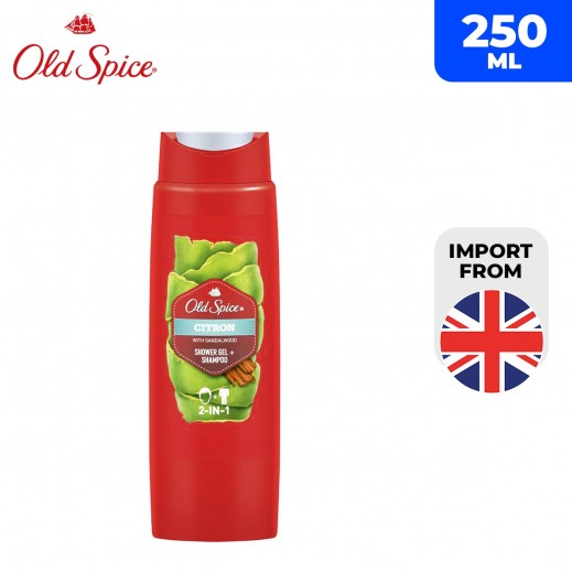 Old Spice Citron Shower Gel + Shampoo 250 ml