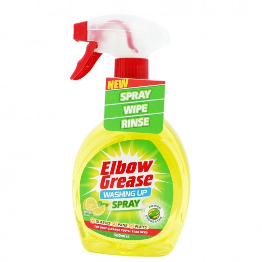 Elbow Grease Lemon Washing Up Spray 500ml