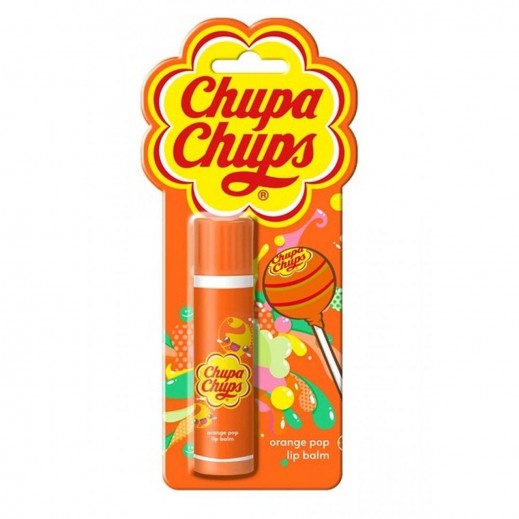 Chupa Chups Orange Carded Lip Balm 4 g - delivered by Taw9eel Fast