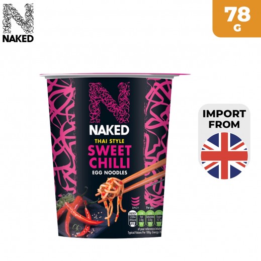 Naked Thai Style Sweet Chilli Egg Noodles 78 g