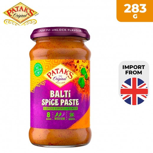 Buy Patak's Balti Spice Cooking Paste 283 g | توصيل Taw9eel.com