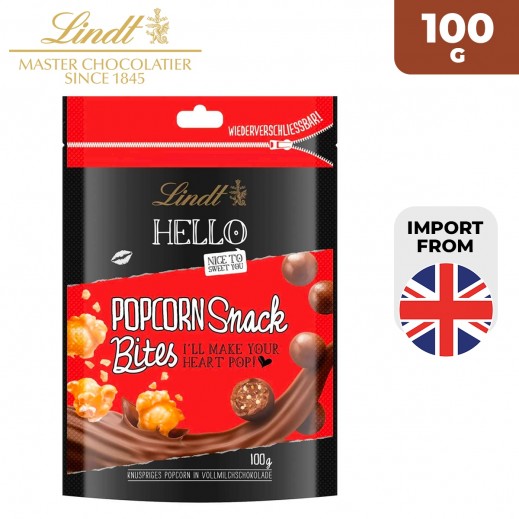 lindt popcorn snack bites