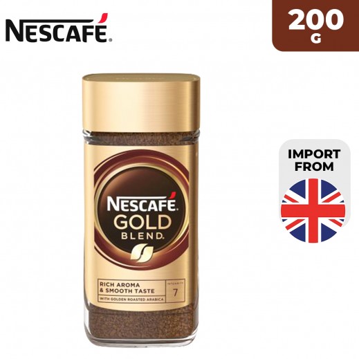 Nescafe Gold Blend Instant Coffee Jar 200 g - delivered by Taw9eel Fast