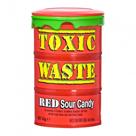 Toxic Waste Red Drum Candy 42 g