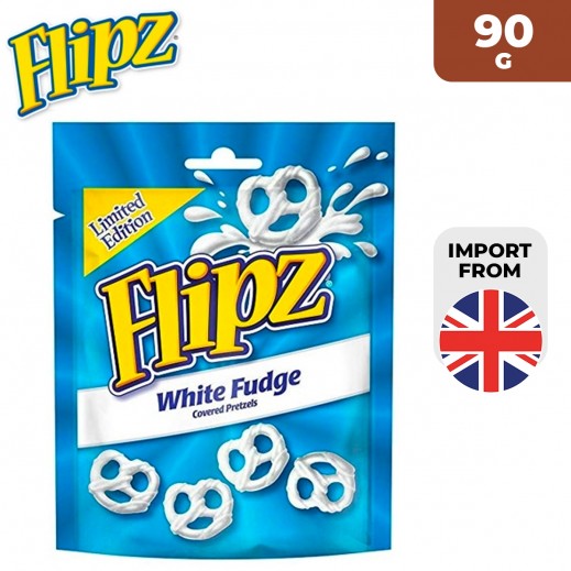 Flipz White Fudge Covered Pretzels 90 g