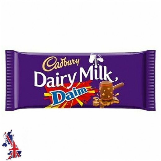 Buy Cadbury Dairy Milk Daim 120 g توصيل