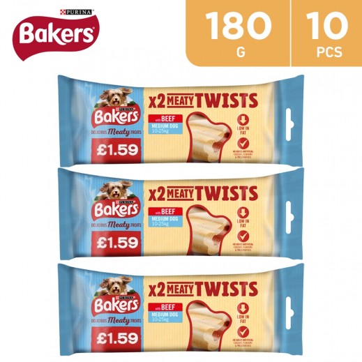 bakers meaty twists
