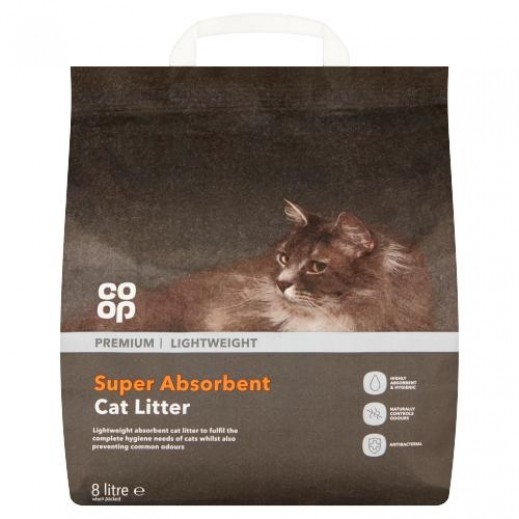 Buy Co Op Super Absorbent Antibacterial Cat Litter 8 L توصيل