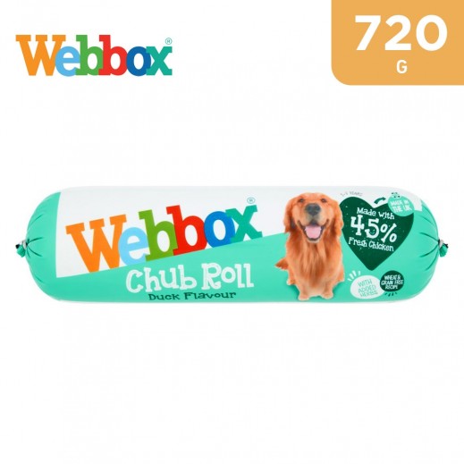 Buy box Duck Flavour Chub Roll Dog Food 720 g توصيل