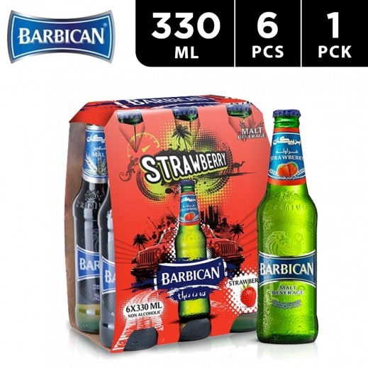 Barbican Strawberry Malt Beverage 6 x 330 ml