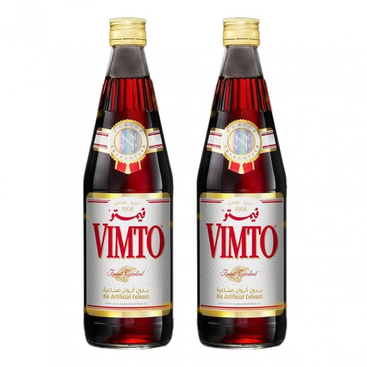  Vimto Fruit Cordial 2 x 650 ml - delivered by Taw9eel Fast