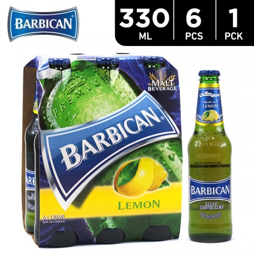 Barbican Lemon Malt Beverage 6 x 330 ml