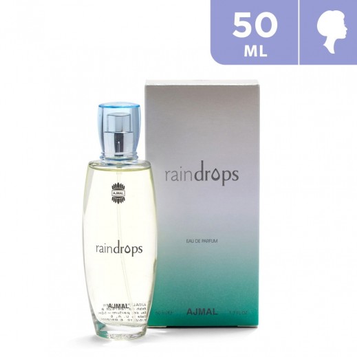 Ajmal Raindrops Perfume For Women 50 ml - delivered by Taw9eel Fast