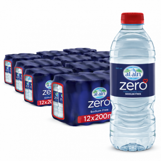 Al Ain Zero Sodium Water 12 x 200ml 10 Cartons