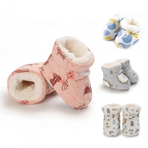 Baby Winter Shoes With Cotton Lining