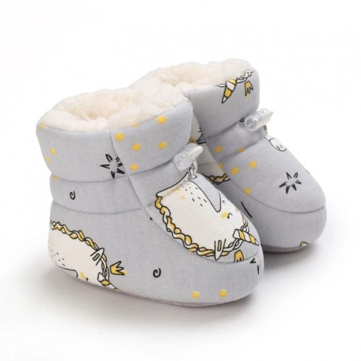 Baby Winter Shoes With Cotton Lining