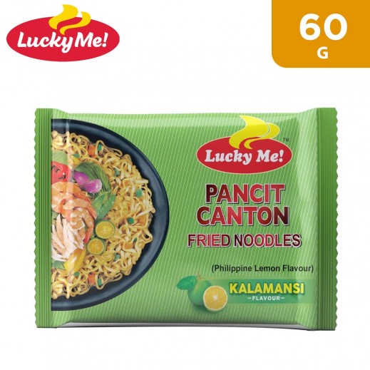 Lucky Me Pancit Canton Kalamansi Instant Fried Noodles 60 g