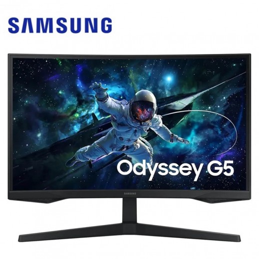 Samsung Odyssey G5 27" QHD Curved Gaming Monitor - delivered by Taw9eel within 2 Business Days