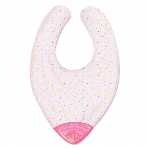 Chicco Gummy Bib Teether Girl