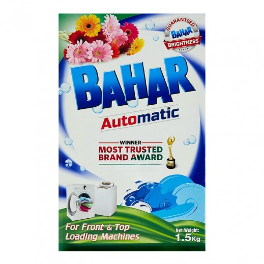 Bahar Automatic Laundry Detergent Powder 1.5 kg - delivered by Taw9eel Fast