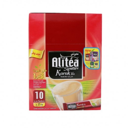 Alitea Signature Karak Tea Box 10 x  25 g - delivered by Taw9eel Fast