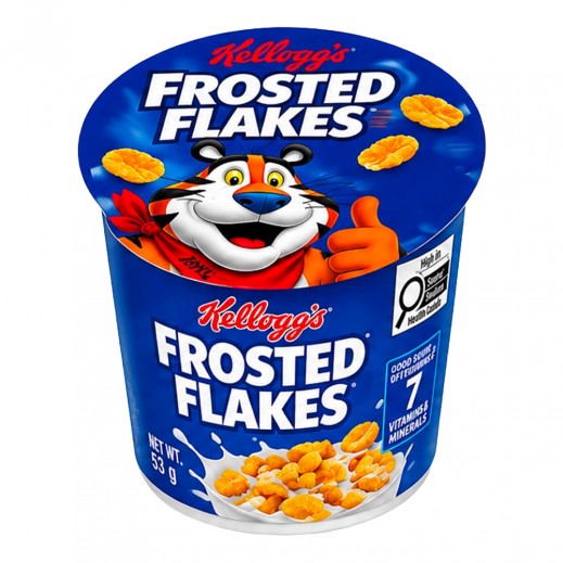 Kellogg's 7 Vitamins and Minerals Frosted Flakes 53g - delivered by Taw9eel Fast