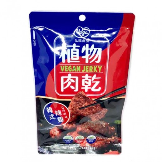 Hoya Korean Hot Chicken Vegan Jerky 50g