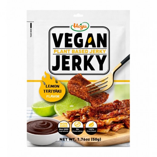 Hoya Lemon Teriyaki Vegan Jerky 50g